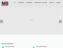 Tablet Screenshot of mpbarcelona.net